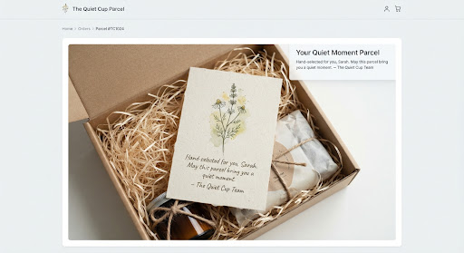 The Quiet Cup Parcel — view 4